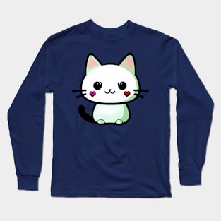 Kawaii Cat Long Sleeve T-Shirt